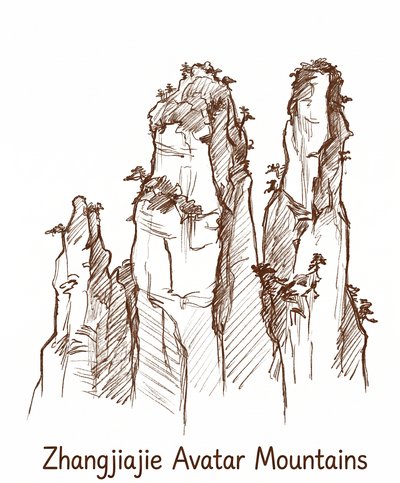 阿凡达山峰